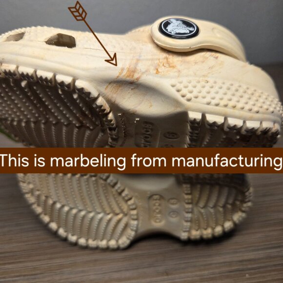 NEW!!! Crocs Classic Watercolor Marbled Clog T Waterproof – Size: C5 (Toddler) - Picture 8 of 8